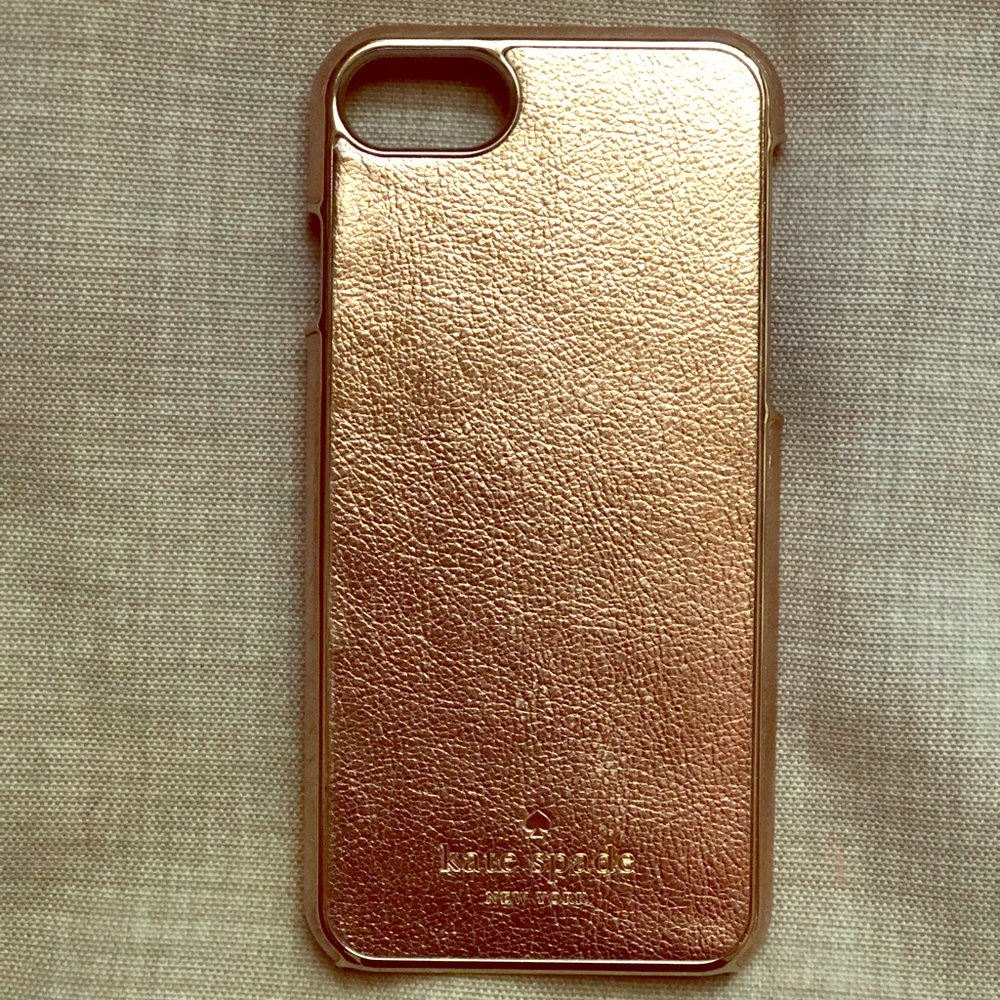 Kate Spade rose gold iPhone 7 case